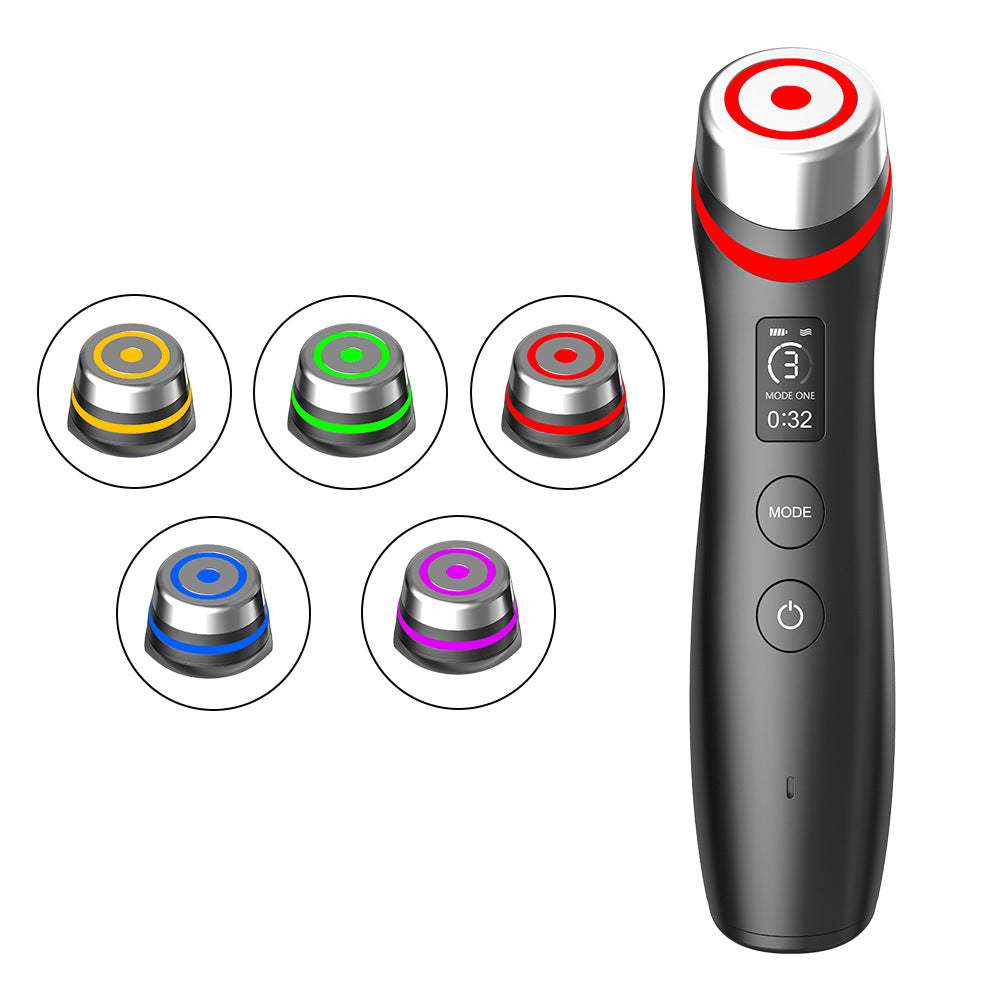 Red and blue light water light pore beauty instrument